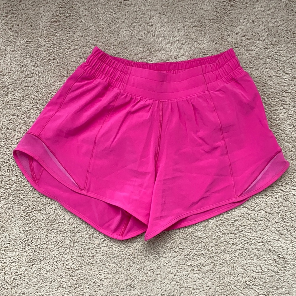Lululemon Sonic Pink Hotty Hot 4”